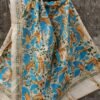 Blue-wing-bird-nakshi-kanthaTassar-silk-dupatta