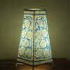 Blue-and-white-Tholu-Bommalata-long-lamp