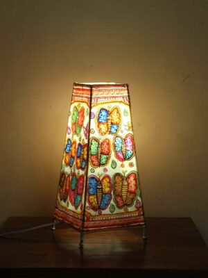 Butterflies-Tholu-Bommalata-long-lamp