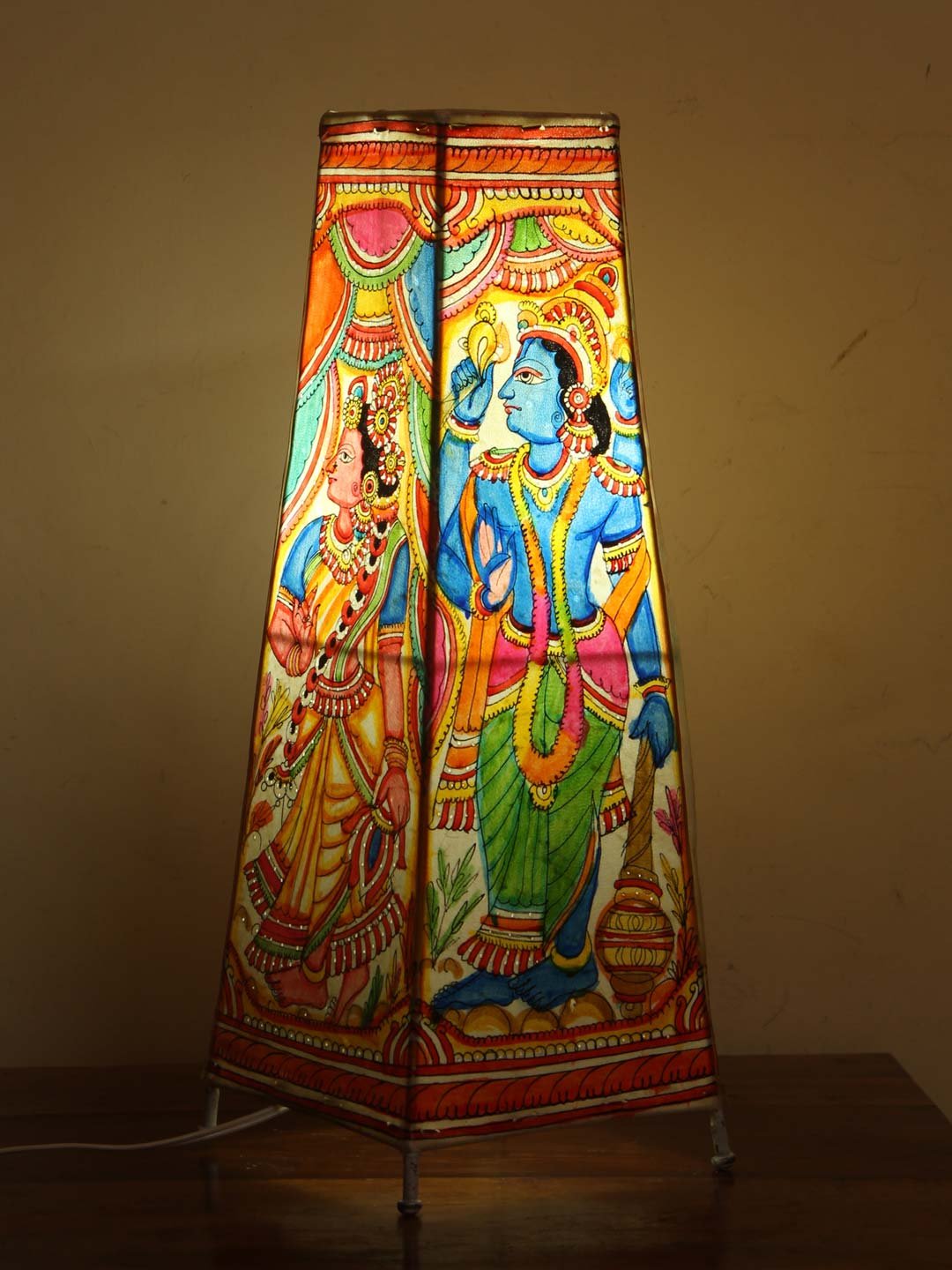 Lakshmi-Narayan-Tholu-bommalata-Big-table-lamp Lakshmi-Narayan-Tholu-bommalata-Big-table-lamp