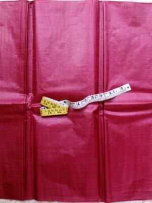 Wine-red-Bhagalpuri-paper-tussar-silk-Fabric-Shilphaat