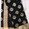 Black-zari-chanderi-handwoven-saree