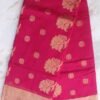 Mulberry-Magenta-zari-chanderi-handwoven-saree