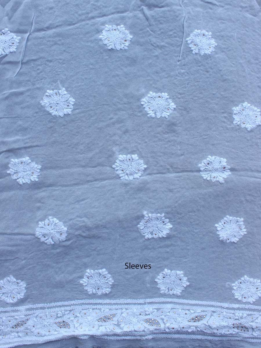 Flowers-and-leaves-chikankari-mukesh-georgette-kurta-fabric