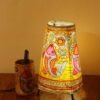 Yellow-fishes-Tholu-Bommalata-lamp-pens-stand-set-