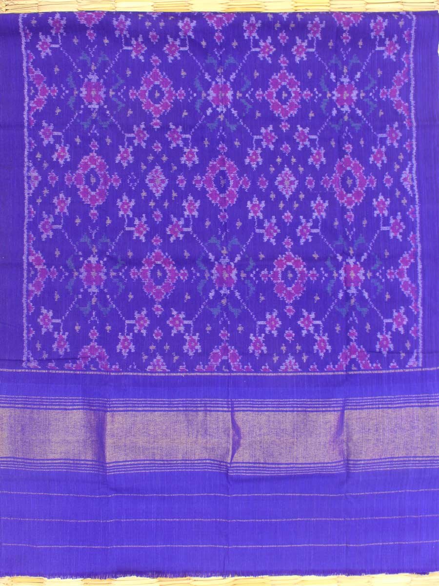 Blue-Patan-Patola-Pure-Wool-Shawl Blue-Patan-Patola-Pure-Wool-Shawl