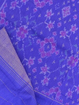 Blue-Patan-PatolaHandwoven-woolen-Shawl