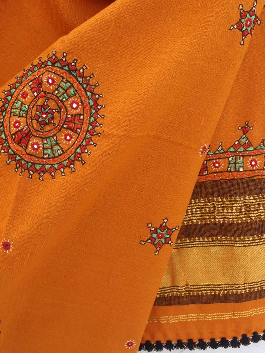 Turmeric-Yellow-Suf-embroidered-wool-shawl Turmeric-Yellow-Suf-embroidered-wool-shawl