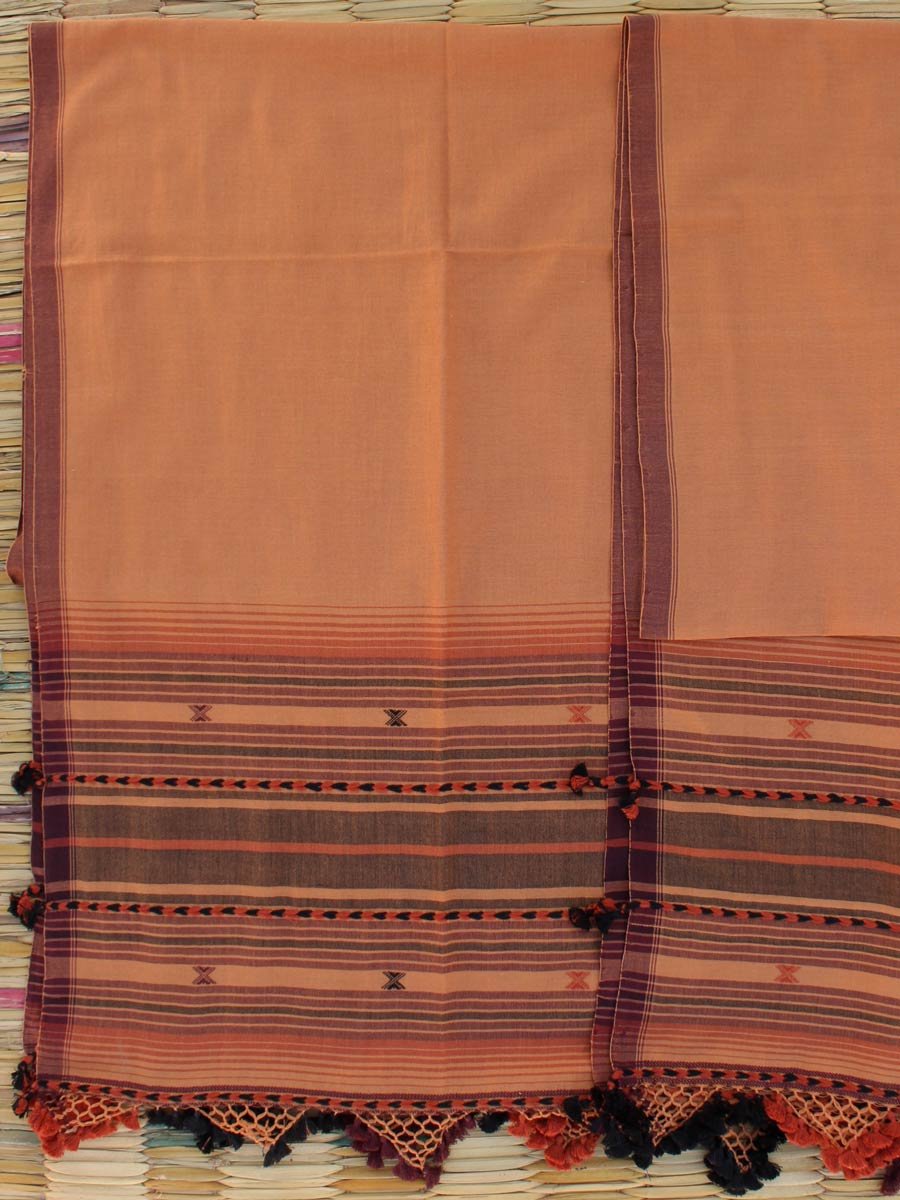 Brown-orange-handloom-bhuj-kala-cotton-wrap Brown-orange-handloom-bhuj-kala-cotton-wrap