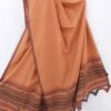 Brown-ornage-miri-border-bhujodi-cotton-dupatta