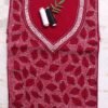 Maroon-Red-and-white-kanthawork-cotton-kurta-fabric