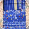 Blue-pure-silk-patan-patola-dupatta