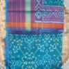 Blue-Green-and-Pink-pure-silk-patan-patola-dupatta
