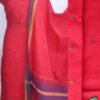 vermillion-red-Bhujodi--mirrorwork-kala-cotton-ladie-Suit