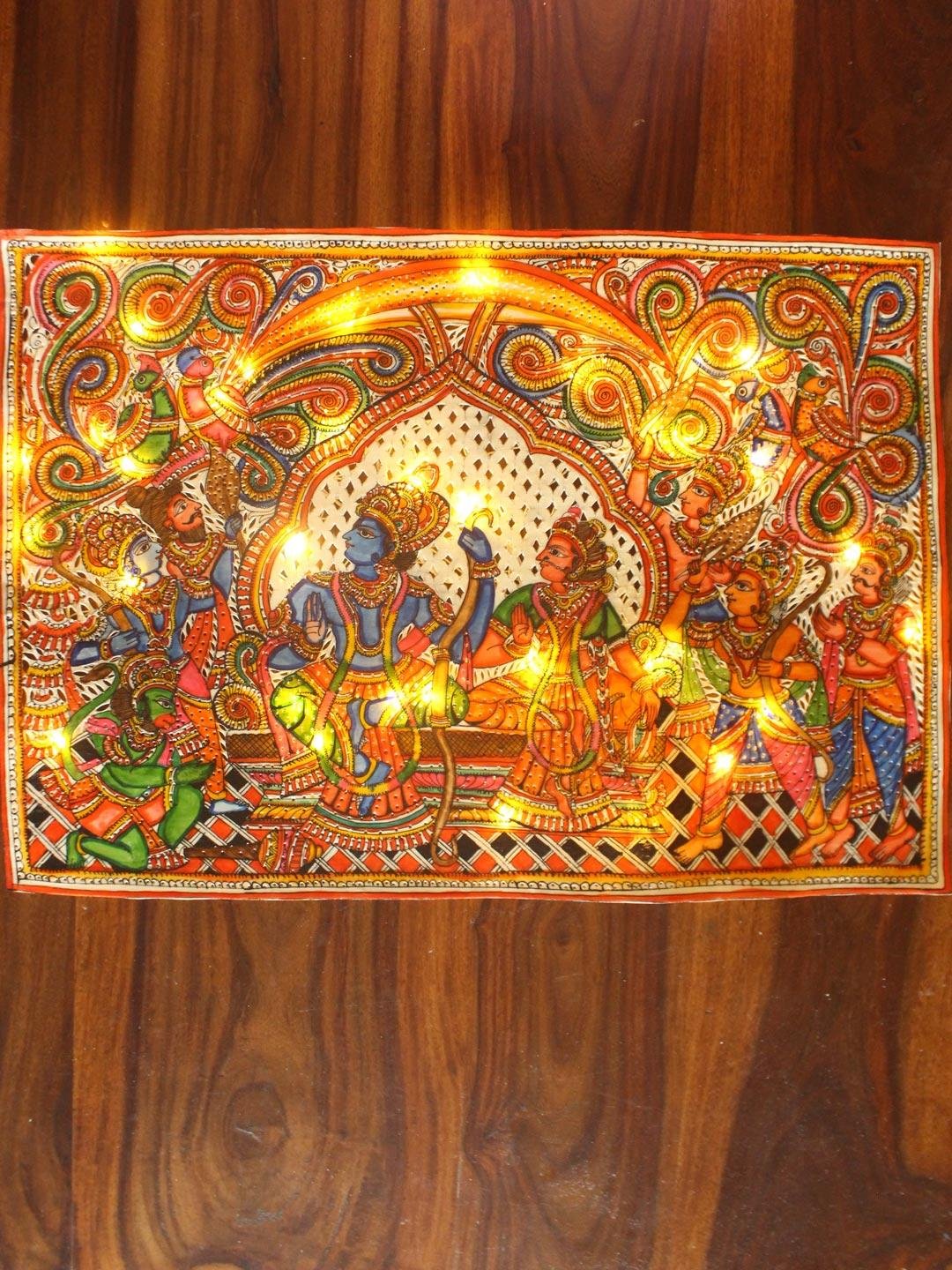 Ram-Durbar-Tholu-Bommalata-cutwork-paiting Ram-Durbar-Tholu-Bommalata-cutwork-paiting