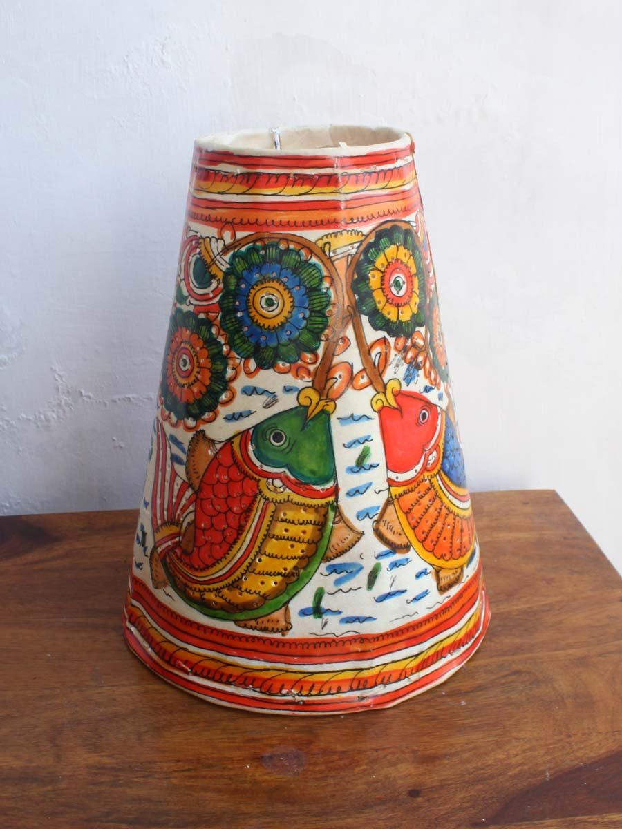 Tholu-Bommalata-fishes-Hanging-leather-Lamp Tholu-Bommalata-fishes-Hanging-leather-Lamp