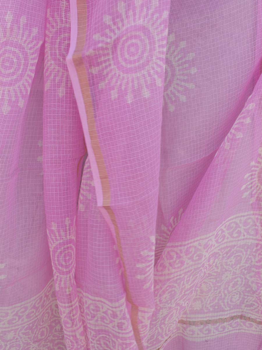 Lilac-Pink-Block-printed-kota-doria-dupatta Lilac-Pink-Block-printed-kota-doria-dupatta