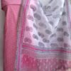 Pink-and-white-Cotton-kurta-kota-dupatta-Shilphaat
