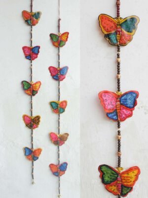 Butterfly-Tholu-bommalata-door-hanging Shilphaat