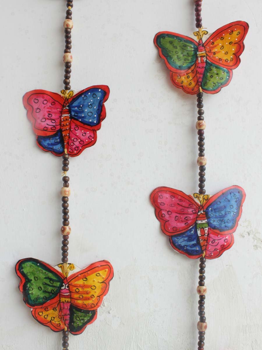 Butterfly-Tholu-bommalata-door-hanging-toran Butterfly-Tholu-bommalata-door-hanging-toran Shilphaat