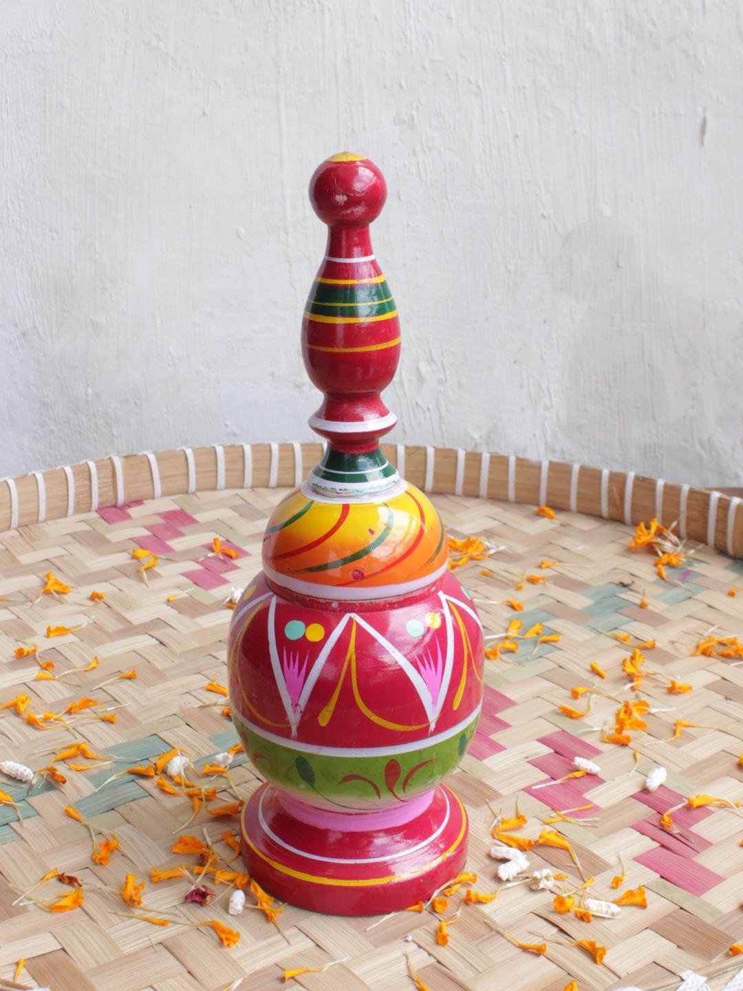 Red,-green-and-Yellow-long-wooden-sindur-dani Red,-green-and-Yellow-long-wooden-sindur-dani Shilphaat