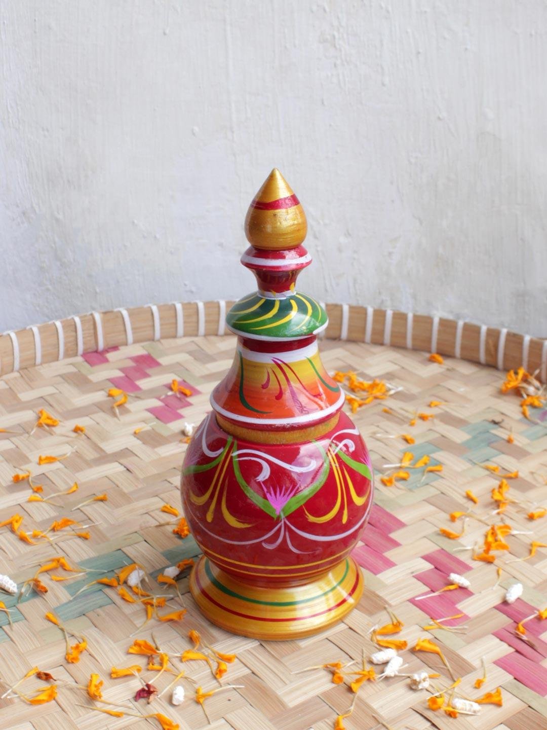 long-red-wooden-sindur-dani long-red-wooden-sindur-dani at Shilphaat.com