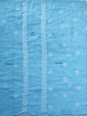 Sky-Blue-Mukesh-chikankari-georgette-ladies-suit at old.shilphaat.com