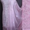 Pale-Pink-georgette-chikankari-dress-material at Shilphaat.com