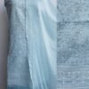 Bluish-Grey-jaal-chikankari-cotton-dress-material at Shilphaat.com