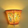Four-peacocks-Tholu-Bommalata--wall-mount-lamp at Shilphaat.com