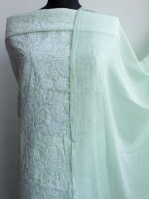 Latte-Green-jaal-chikankari-cotton-3pc-ladies-suit at old.shilphaat.com