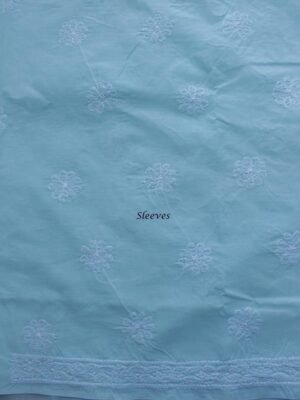 Powder-Blue-jaal-chikankari-cotton-salwar-suit at Shilphaat.com