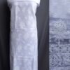 White-Kota-doria-chikankri-kurta-fabric at Shilphaat.com