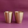 tapered-base-brass-tumbler-glass at Shilphaat.com