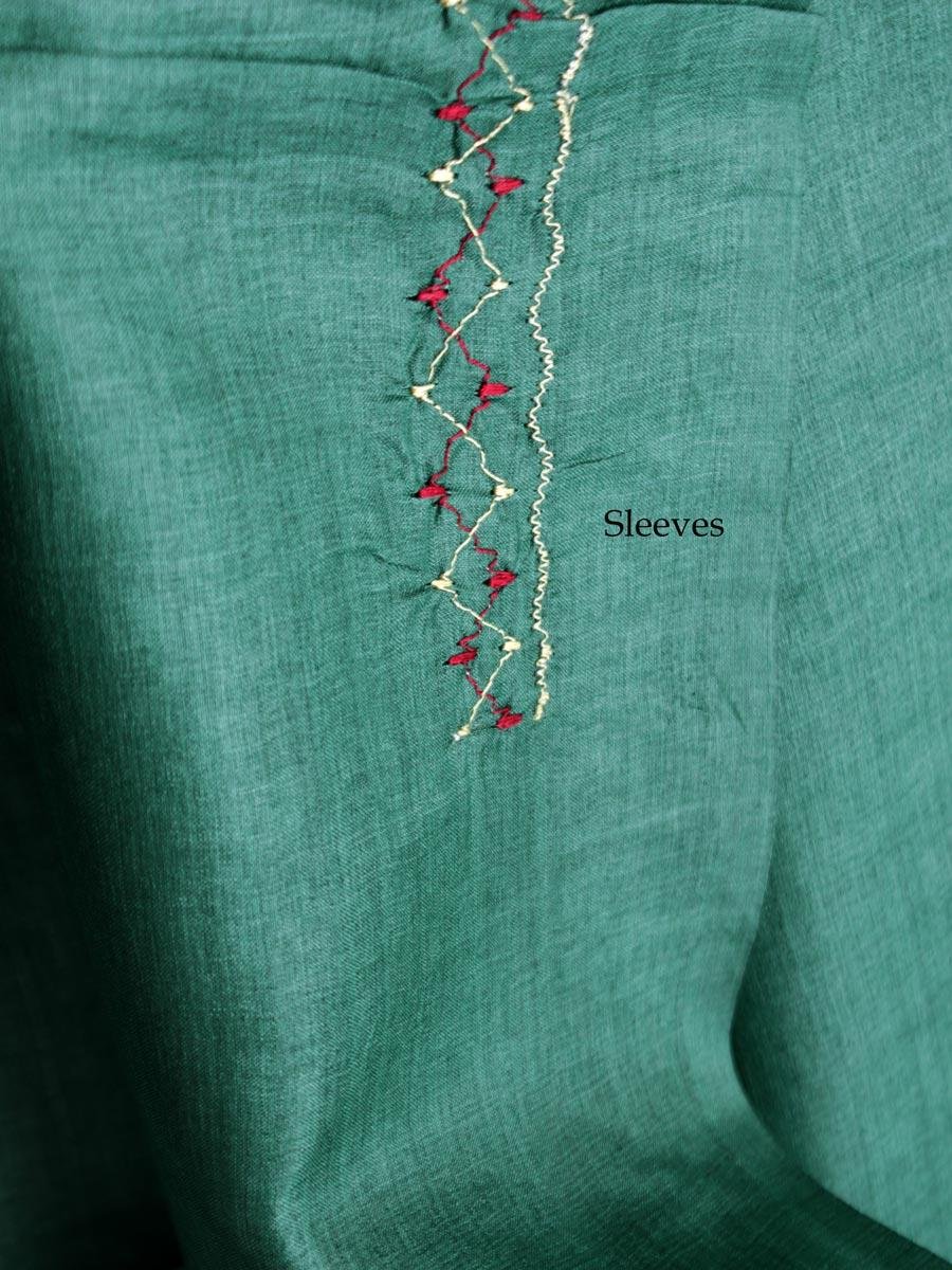 Forest-Green-gents-silk-kurta-fabric Forest-Green-gents-silk-kurta-fabric