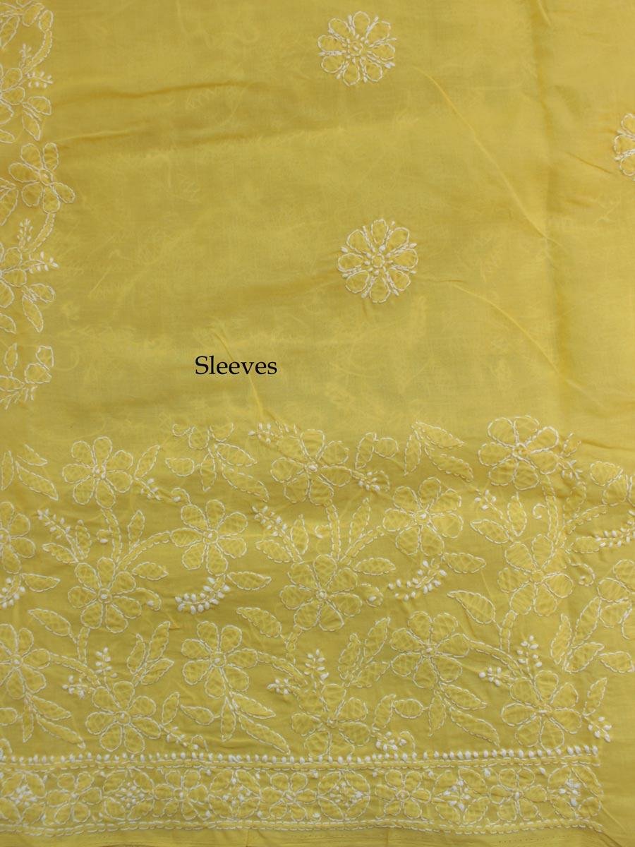 Bright-Yellow-chikankari-cotton-salwar-suit Bright-Yellow-chikankari-cotton-salwar-suit at Shilphaat.com