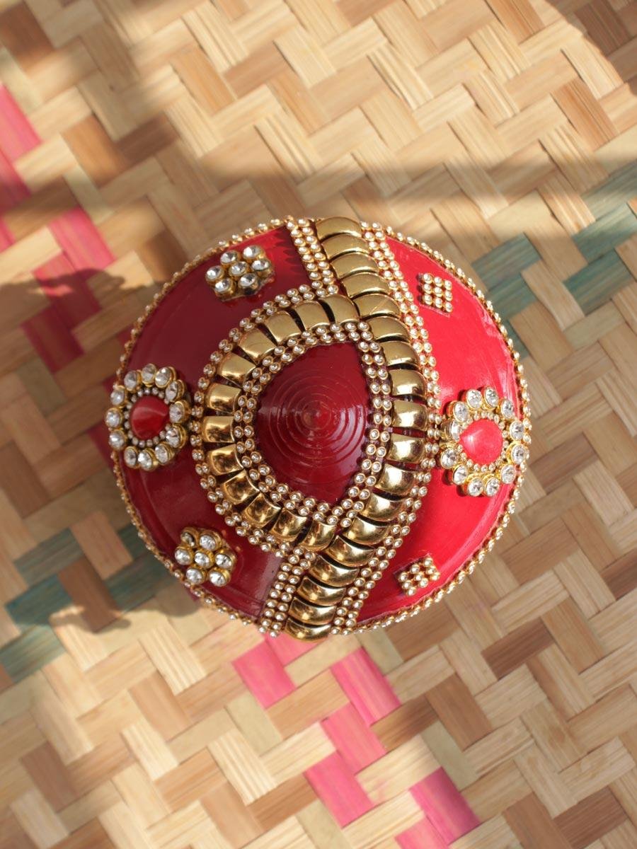 Red-Crystal-and-beads-small-wooden-sinhora Red-Crystal-and-beads-small-wooden-sinhora