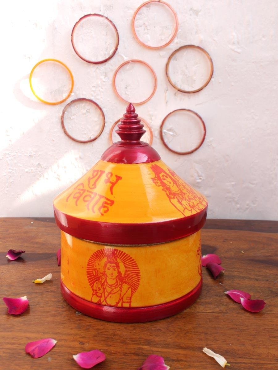 Red-and-Yellow-Big-wooden-Sindhora Red-and-Yellow-Big-wooden-Sindhora