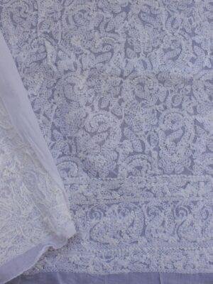 Off-white--chikankari-cotton-dress-material