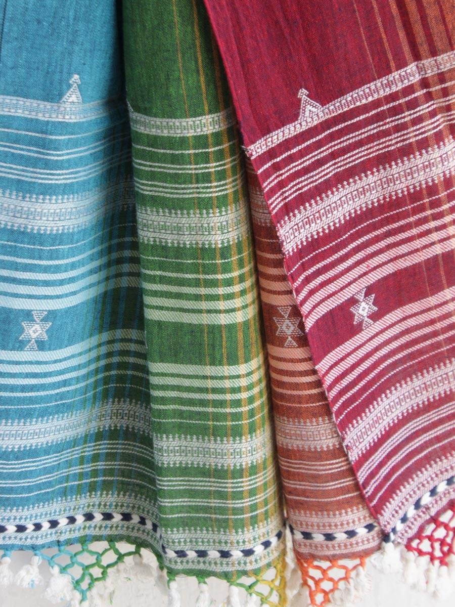 Kala-cotton-multicolour-bhujodi-cotton-dupatta Kala-cotton-multicolour-bhujodi-cotton-dupatta