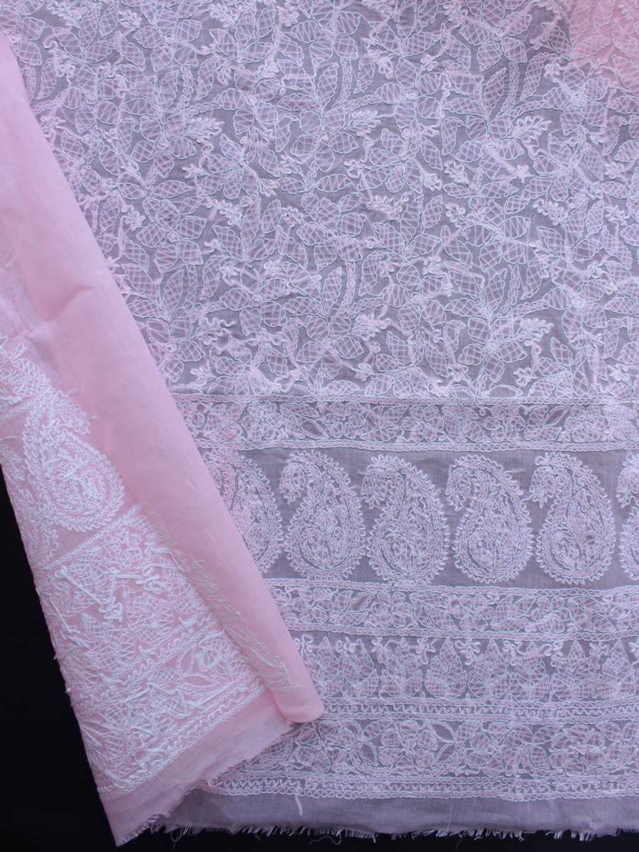 Candy-Pink-chikankari-cotton-kurta-fabric-for-women Candy-Pink-chikankari-cotton-kurta-fabric-for-women